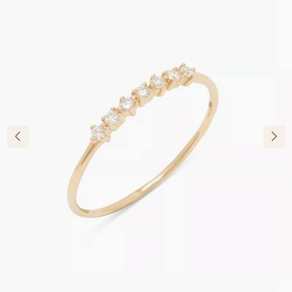 Gorjana Jewelry - gorjana diamond row ring